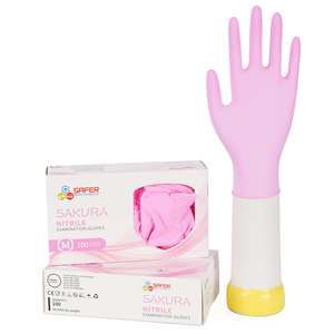 Pink-Nitrile-Exam-Gloves