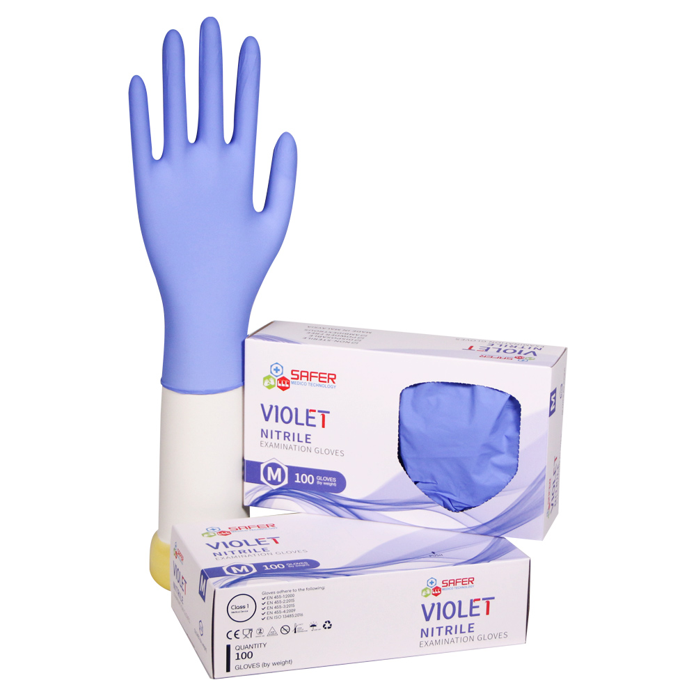 Violet-Blue-Nitrile-Exam-Gloves