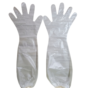 Veterinary Insemination Rectal Long  TPE Gloves